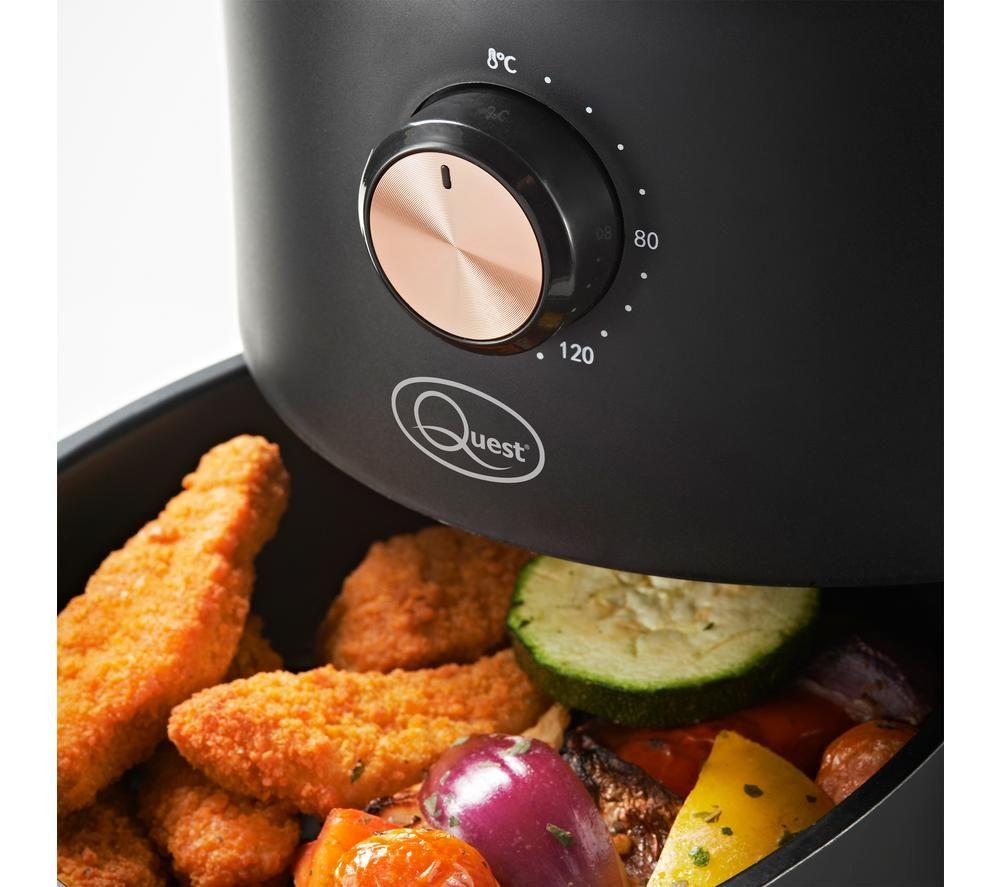 QUEST 33870 Air Fryer - Black image number 2 of 4