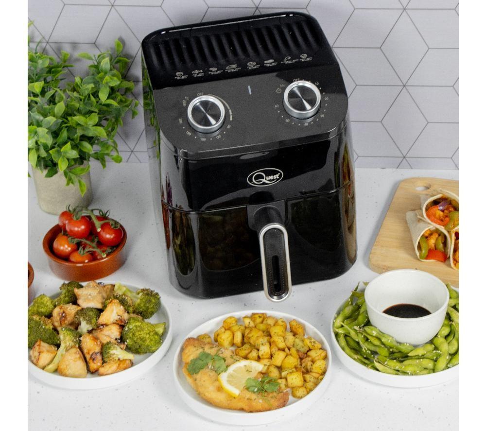 QUEST 33879 Air Fryer - Black image number 5 of 8