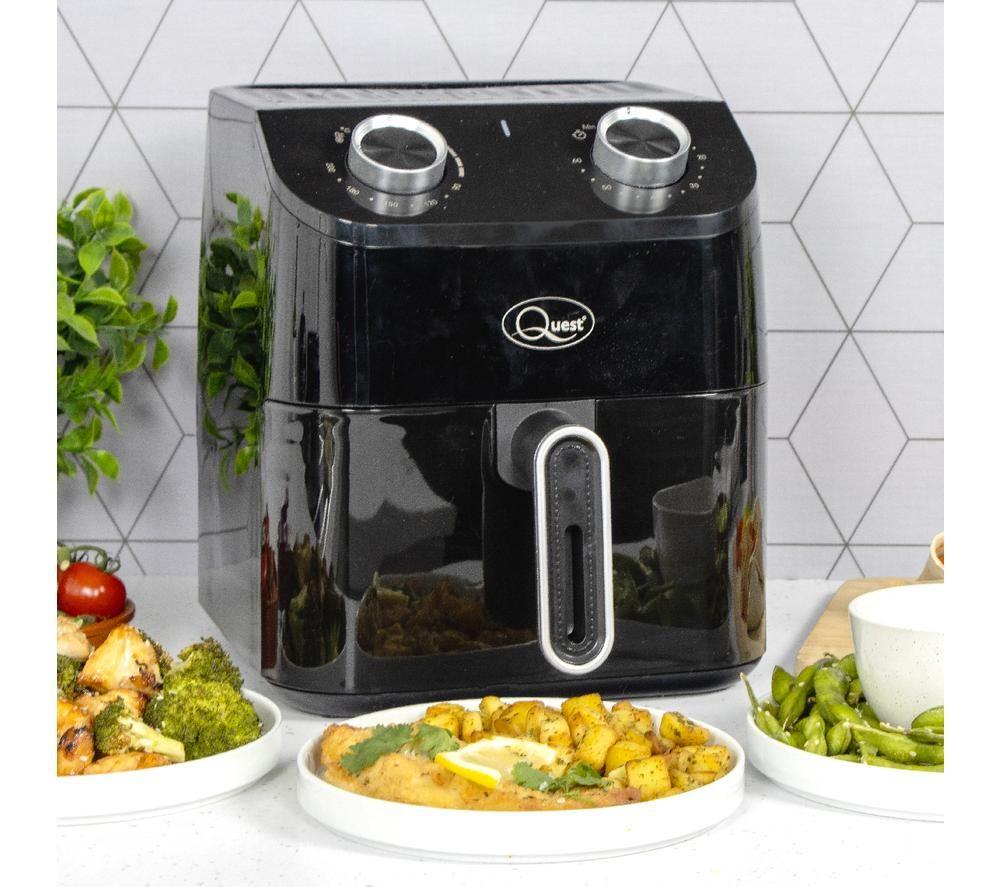 QUEST 33879 Air Fryer - Black image number 6 of 8