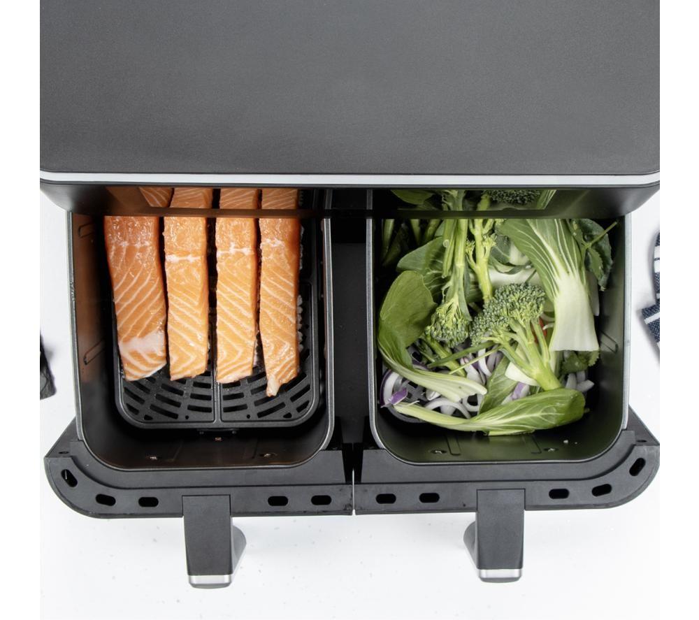 QUEST 33779 Dual Air Fryer - Black image number 4 of 8
