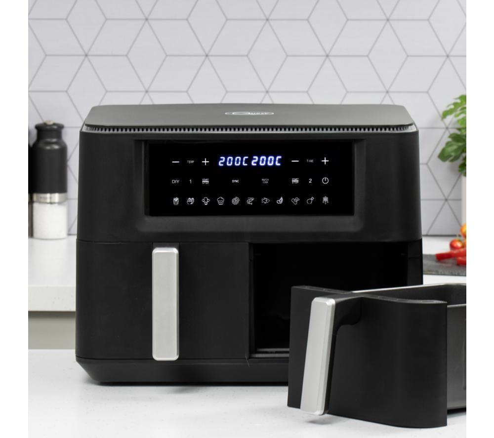 QUEST 33779 Dual Air Fryer - Black image number 6 of 8
