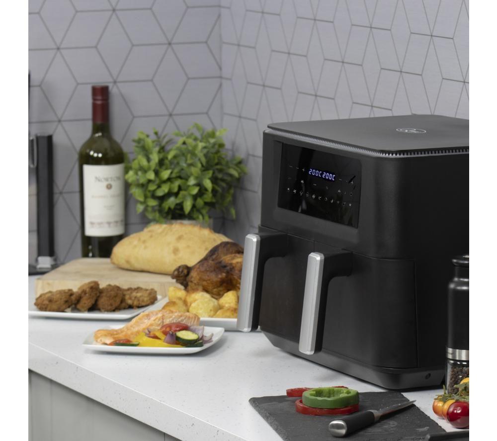 QUEST 33779 Dual Air Fryer - Black image number 7 of 8
