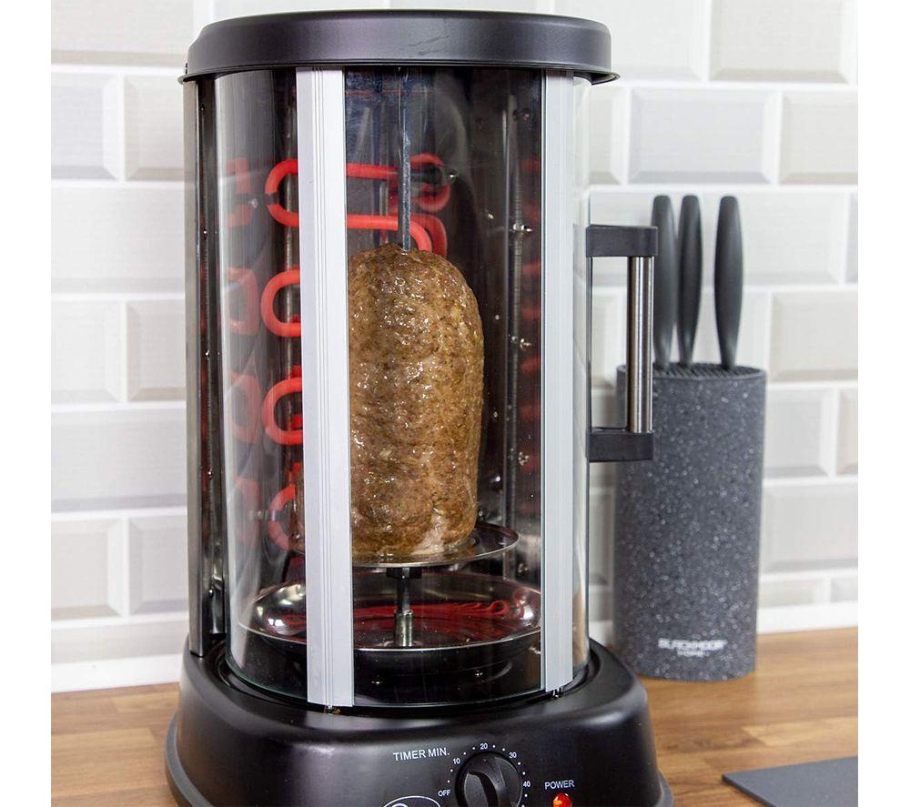 QUEST 34020 Kebab Rotisserie Grill - Black image number 2 of 5