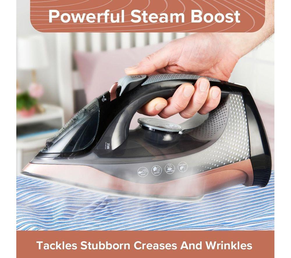 QUEST 34149 Cordless Steam Iron - Grey & gold image number 5 of 9
