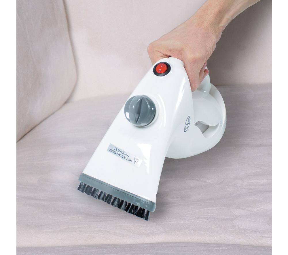 QUEST 42140 Travel Clothes Steamer - Grey & White image number 5 of 7