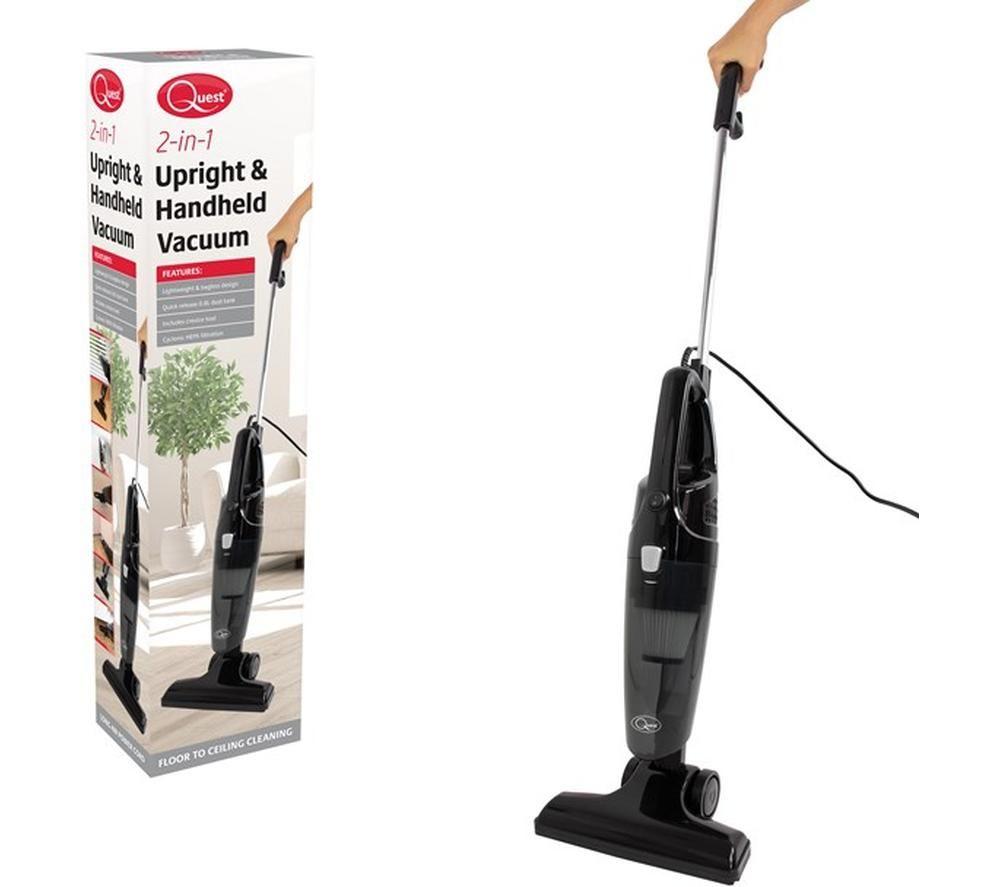 QUEST 2-in-1 Upright Bagless Vacuum Cleaner - Black image number 9 of 9