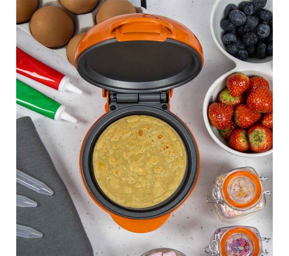 GLOBAL GIZMOS 37639 Pancake Maker - Orange image number 3 of 4