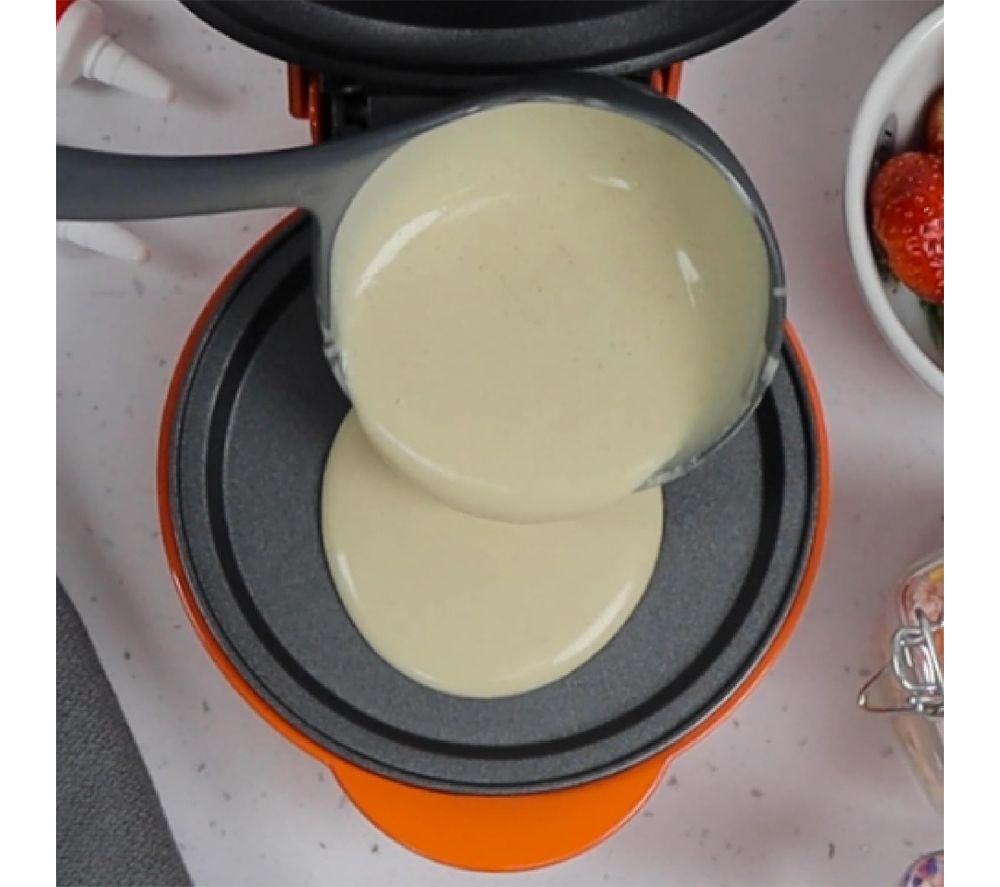 GLOBAL GIZMOS 37639 Pancake Maker - Orange image number 4 of 4