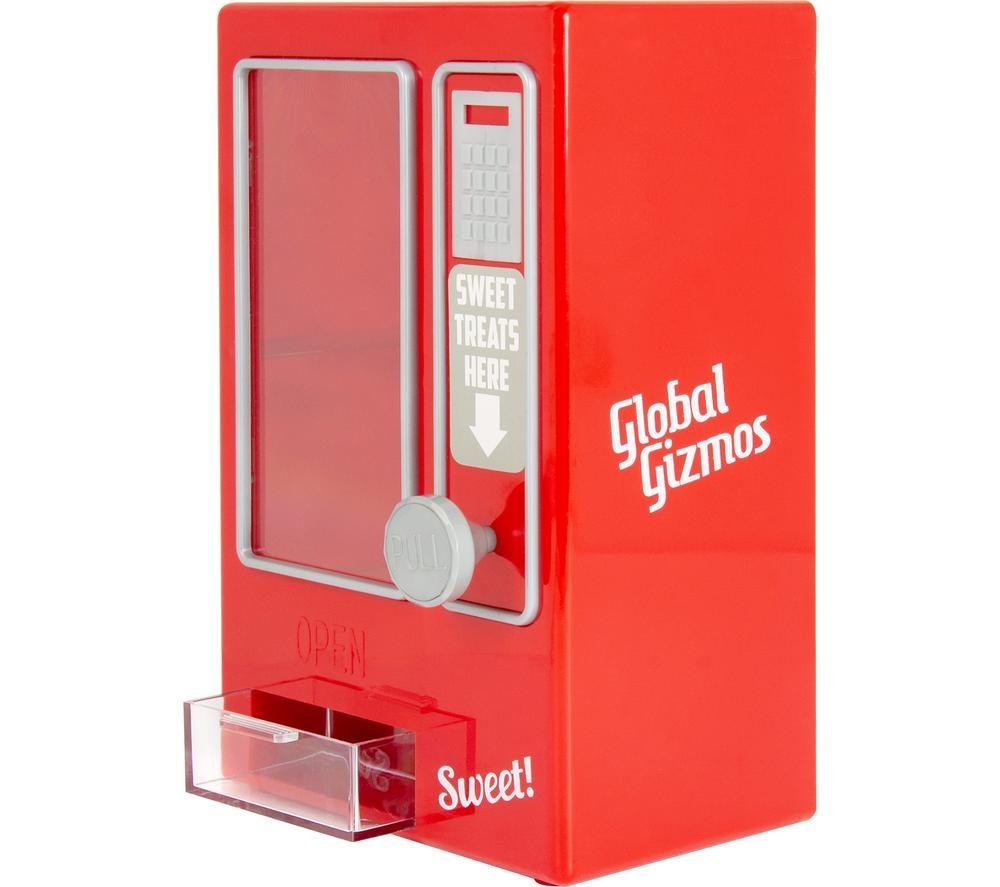GLOBAL GIZMOS 50800 Sweet Vending Machine - Red image number 2 of 5