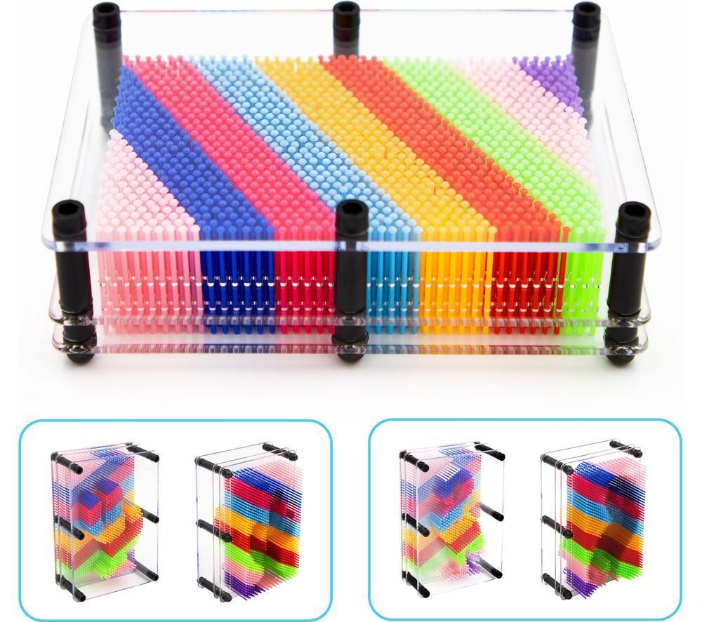 GLOBAL GIZMOS Pin Art Gadget - Rainbow image number 5 of 5