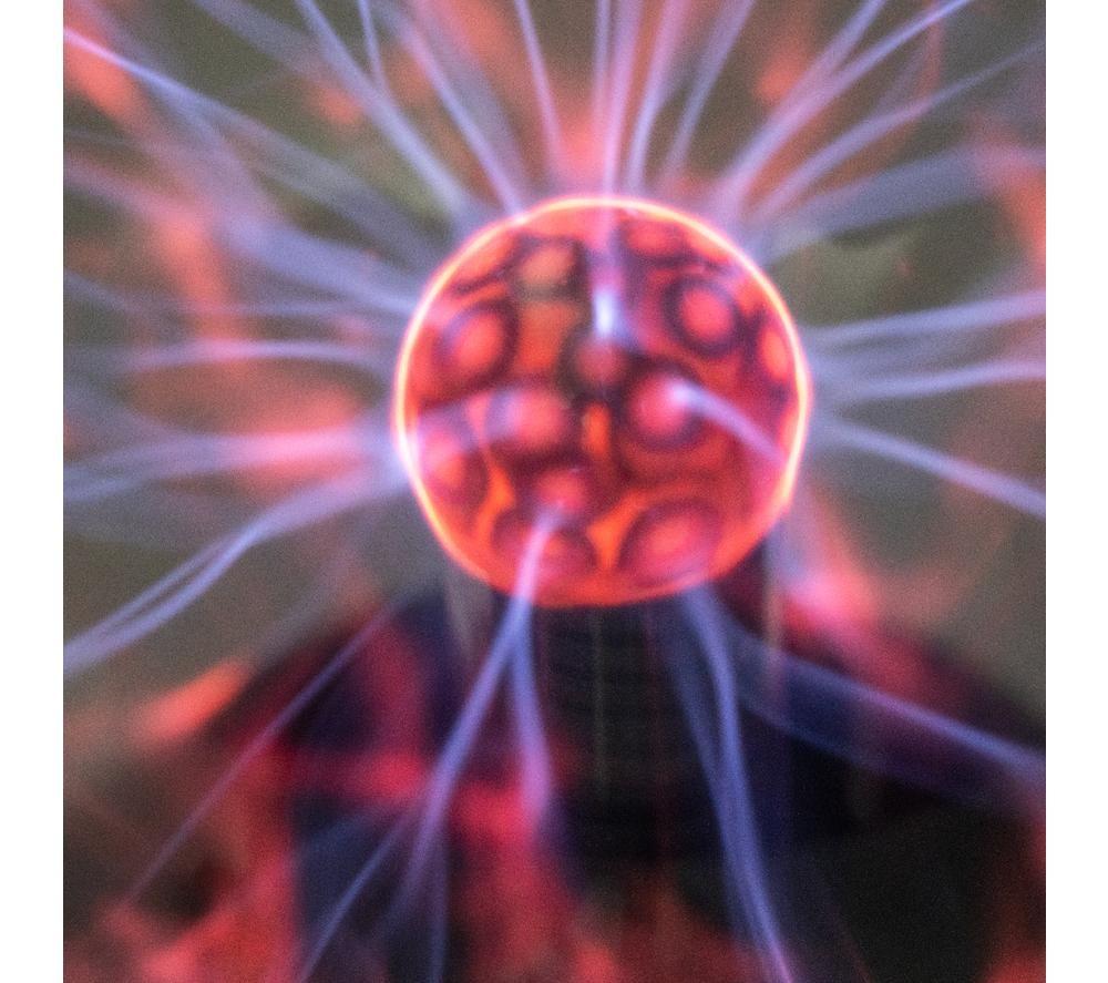 GLOBAL GIZMOS 48929 5" Plasma Ball - Black & Red image number 2 of 5