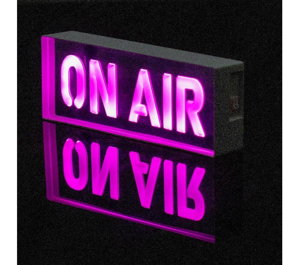 GLOBAL GIZMOS 51419 LED Neon On Air Sign - White image number 4 of 5