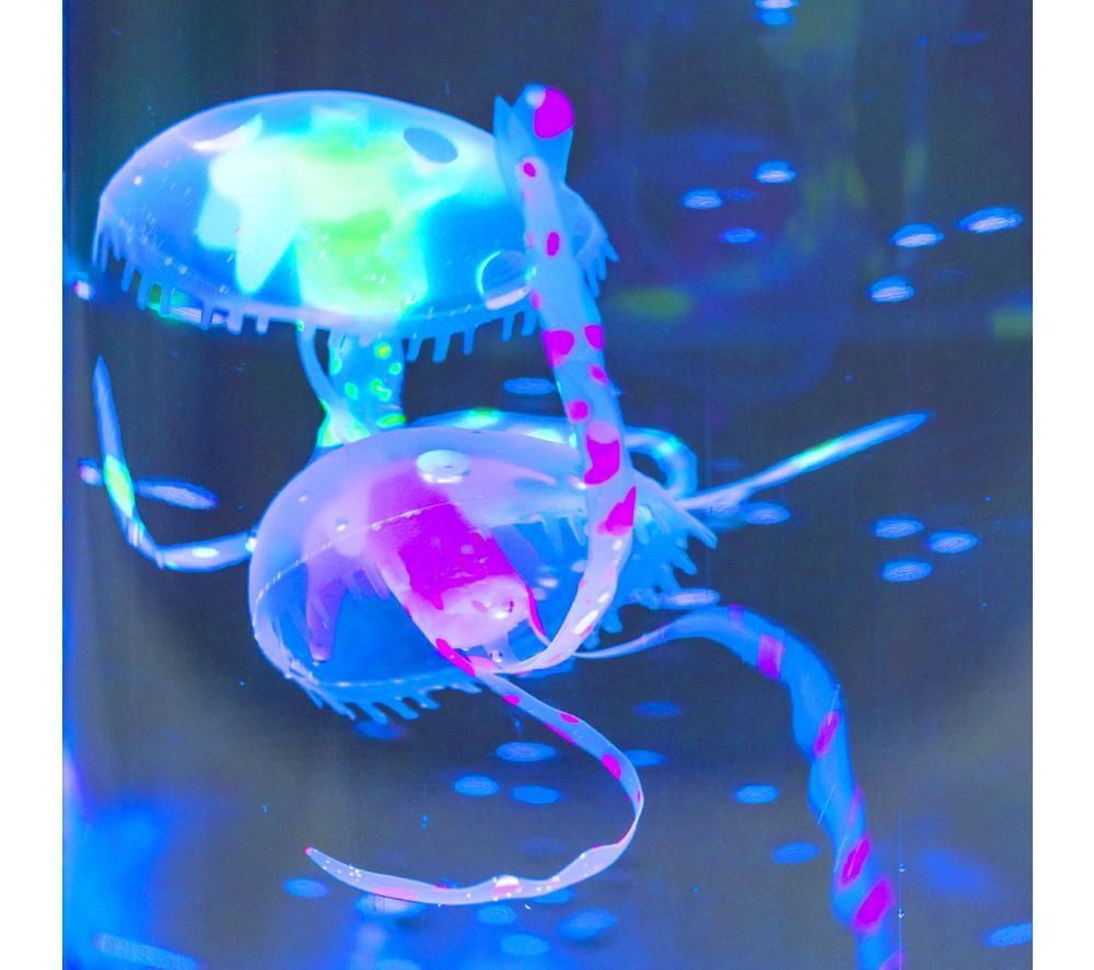 GLOBAL GIZMOS Jellyfish Water Bubble Lamp - Blue & Purple image number 3 of 5