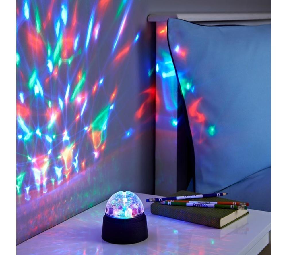 GLOBAL GIZMOS 45390 Crystal Starball Disco Light - Black image number 3 of 4