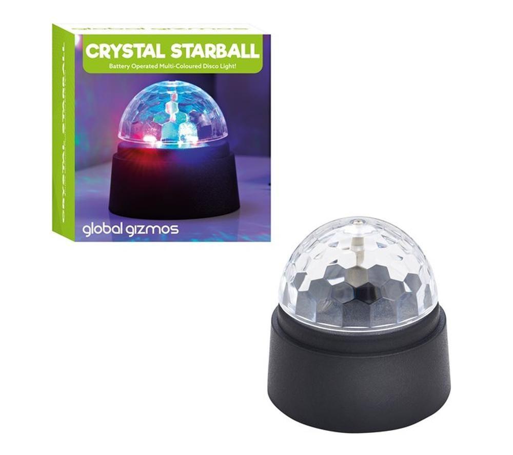 GLOBAL GIZMOS 45390 Crystal Starball Disco Light - Black image number 4 of 4