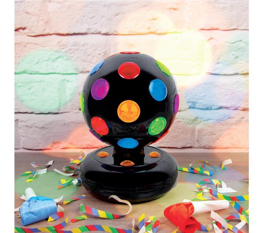 GLOBAL GIZMOS 45860 5" LED Disco Ball - Black image number 4 of 4