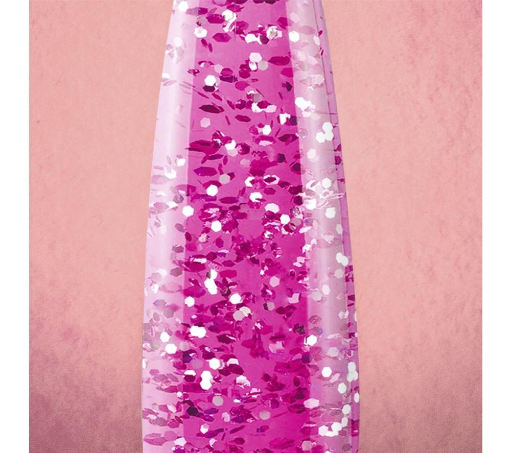GLOBAL GIZMOS 48620 16" Glitter Lamp - Pink image number 2 of 5