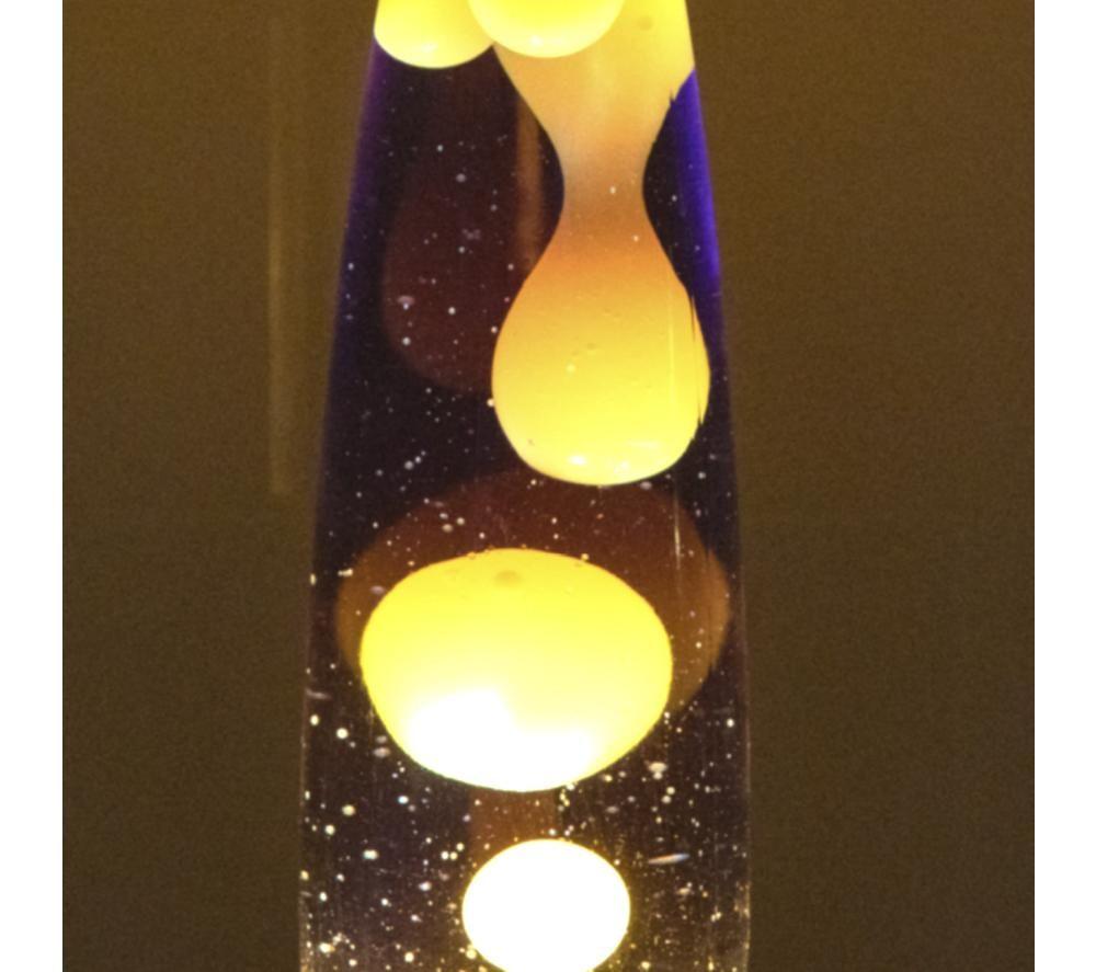 GLOBAL GIZMOS 48809 16" Lava Lamp - Purple & Yellow image number 2 of 4
