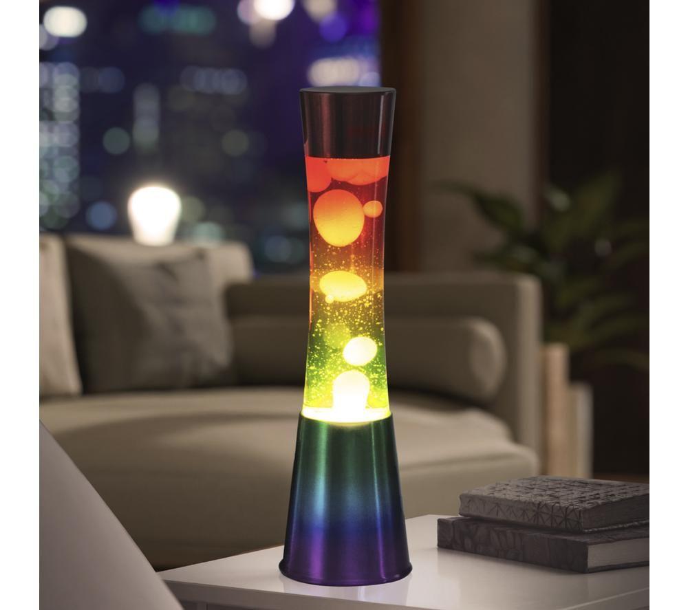 GLOBAL GIZMOS 48859 16" Lava Lamp - Rainbow image number 2 of 3