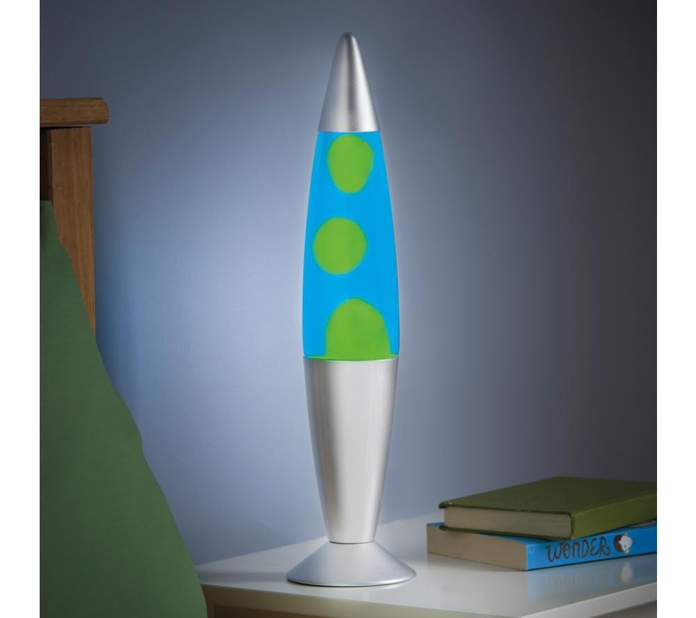 GLOBAL GIZMOS 48869 16" Lava Lamp - Blue & Green image number 3 of 4