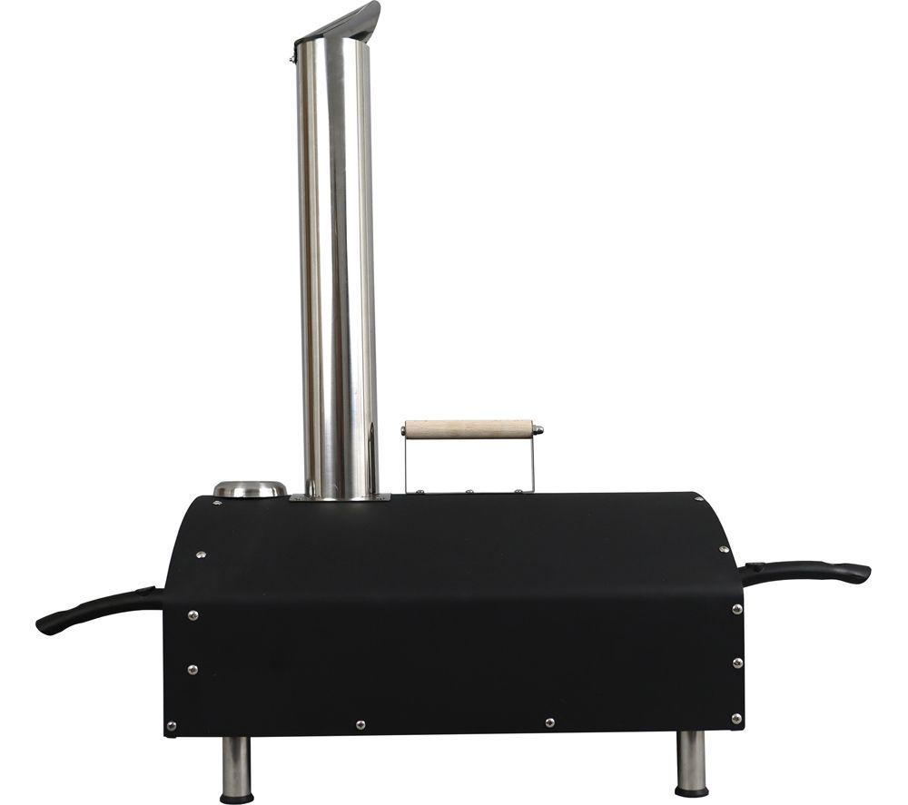 STATESMAN SKPO0W13SS Wood Pellet Pizza Oven - Black & Silver image number 5 of 13