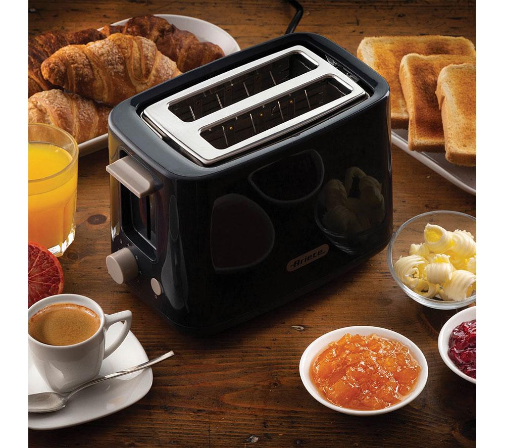 ARIETE Breakfast 0157 2-Slice Toaster - Dark Grey image number 5 of 5