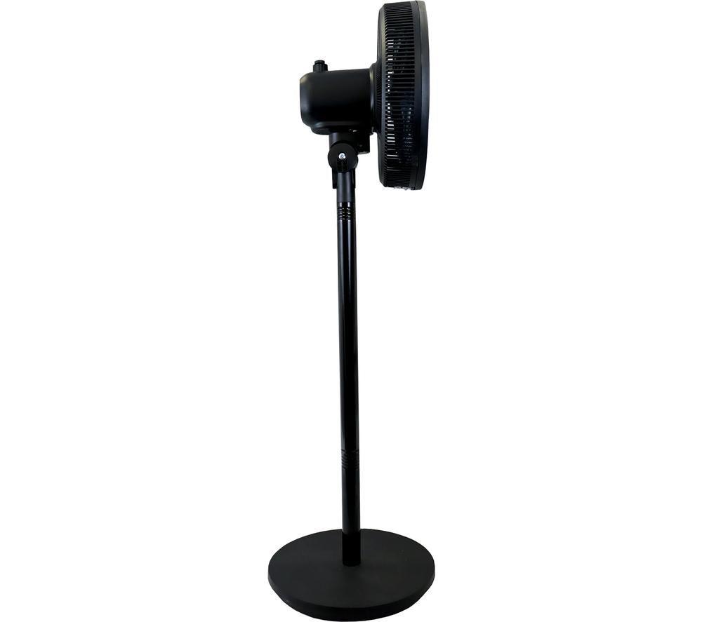 IGENIX IGFP012B 12" Pedestal Fan - Black image number 3 of 5