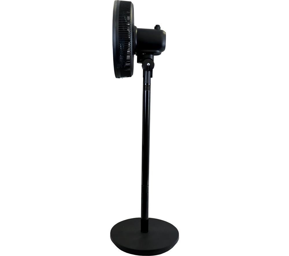 IGENIX IGFP012B 12" Pedestal Fan - Black image number 5 of 5