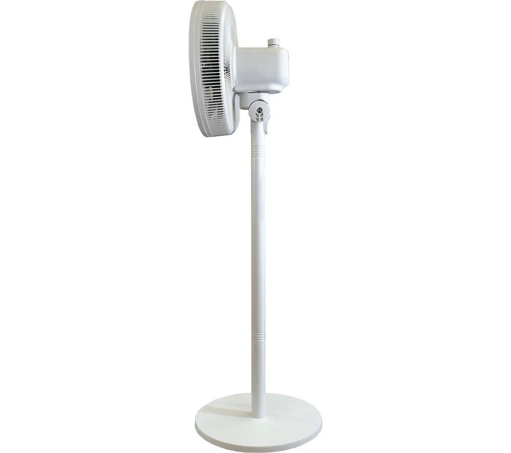 IGENIX IGFP012W 12" Pedestal Fan - White image number 3 of 4