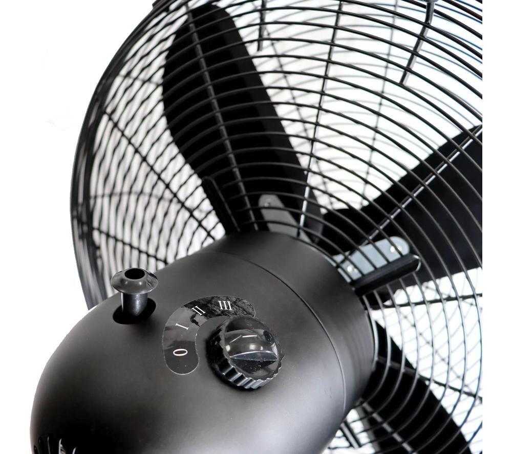 IGENIX DF1660BL 16" Pedastal Fan - Black image number 3 of 5