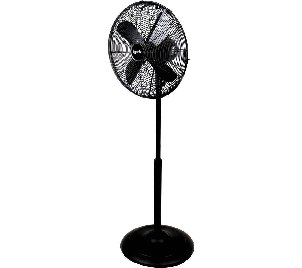 IGENIX DF1660BL 16" Pedastal Fan - Black image number 5 of 5