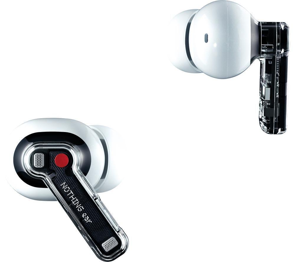 Nothing Ear Wireless Bluetooth Noise-Cancelling Earbuds - White, White