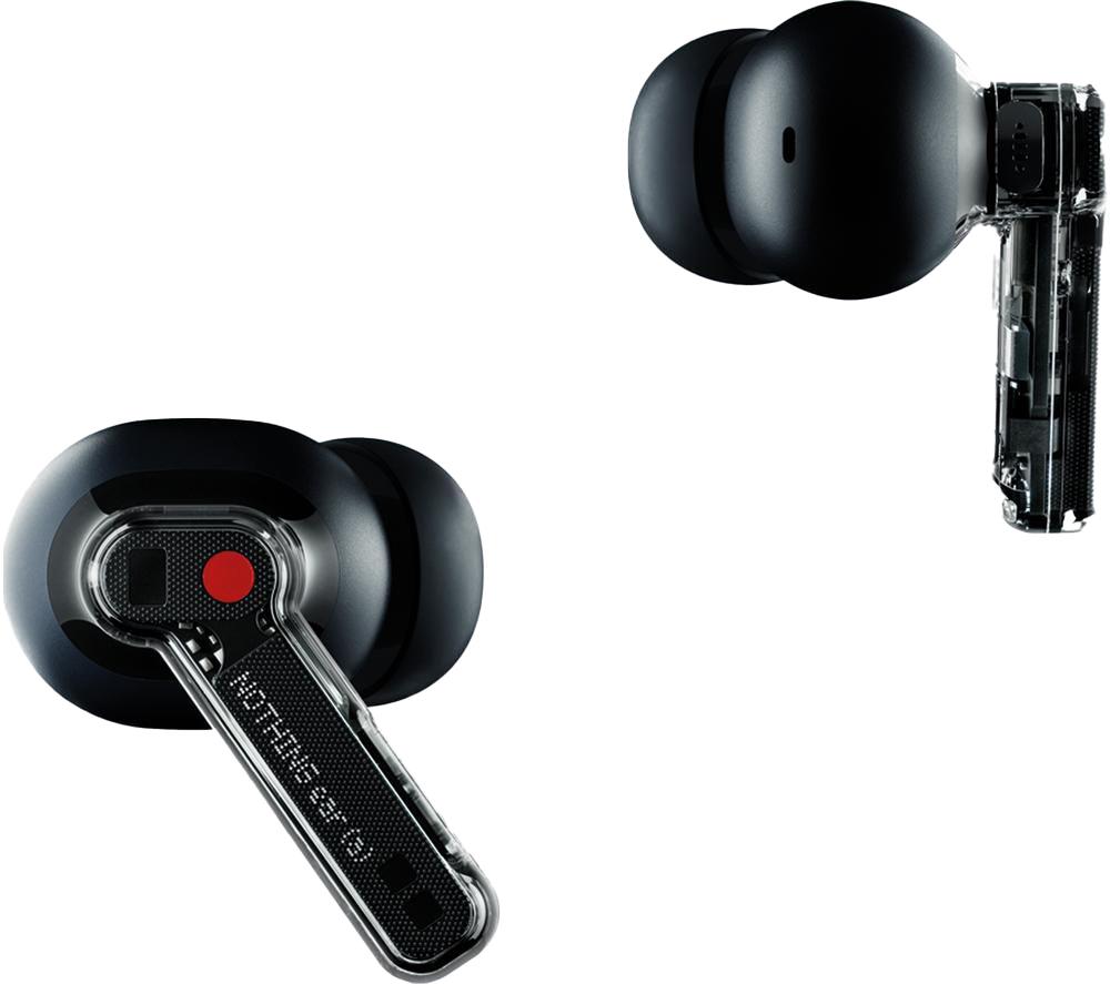 Nothing Ear (A) Wireless Bluetooth Noise-Cancelling Earbuds - Black, Black
