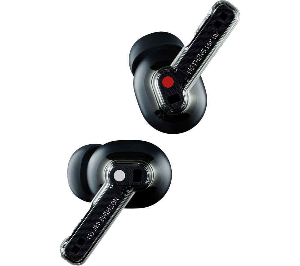 NOTHING Ear (a) Wireless Bluetooth Noise-Cancelling Earbuds - Black image number 3 of 7