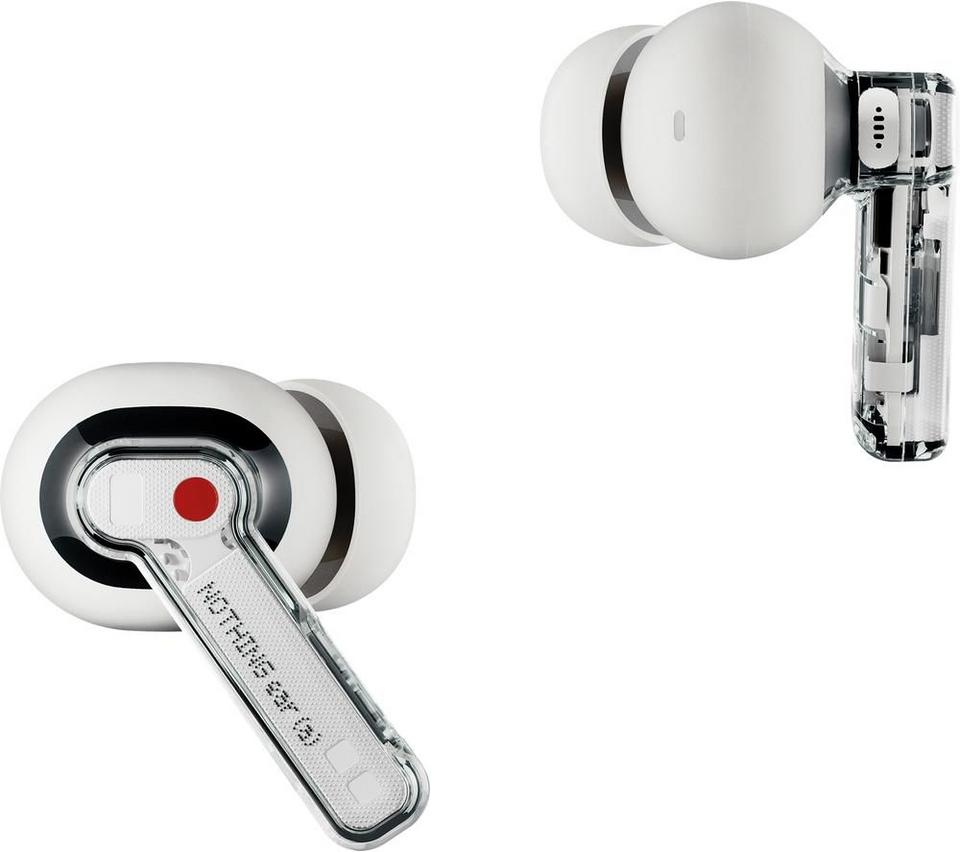 NOTHING Ear (a) Wireless Bluetooth Noise-Cancelling Earbuds - White