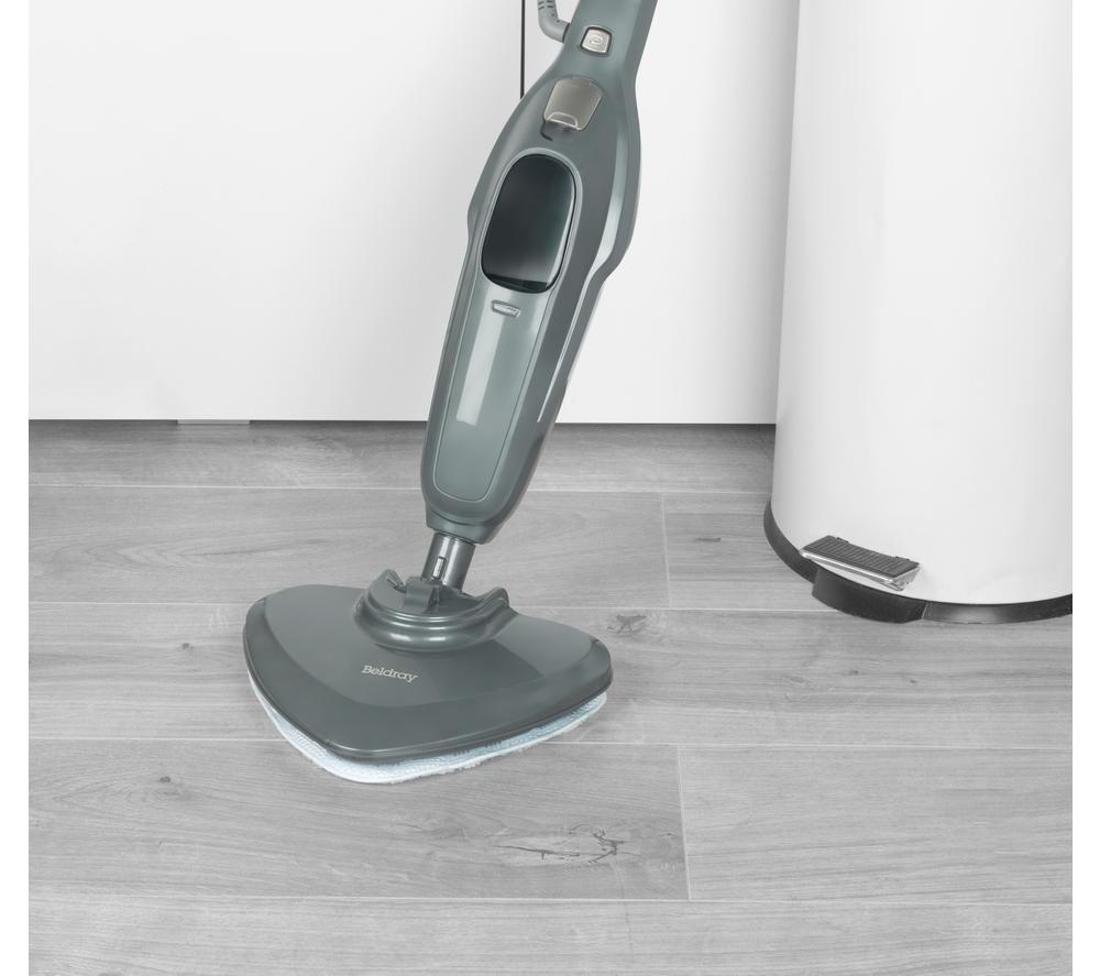 BELDRAY BEL01986 Steam Mop - Silver & Grey image number 5 of 6