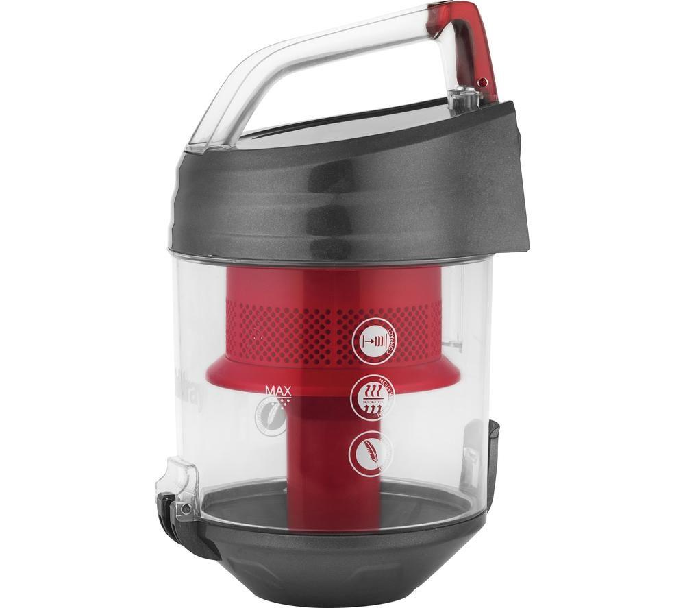 BELDRAY Compact Vac Lite BEL0700 Cylinder Bagless Vacuum Cleaner - Red image number 5 of 9