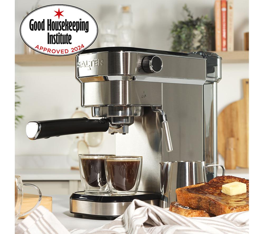 SALTER EK6139 Coffee Machine - Silver image number 2 of 6