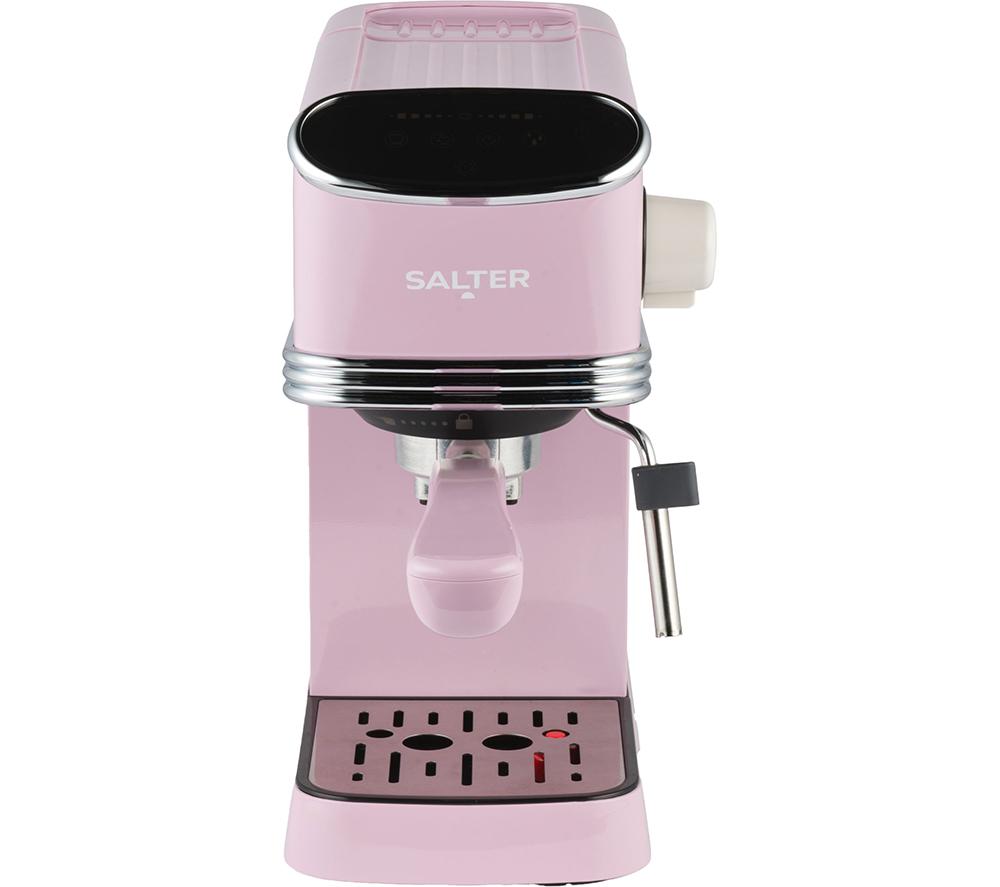 SALTER EK6185 Coffee Machine - Pink, Pink