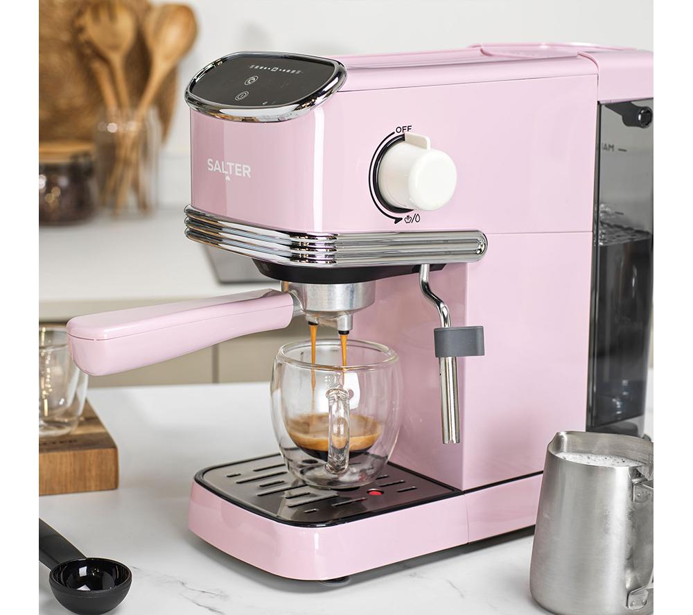 SALTER EK6185 Coffee Machine - Pink image number 5 of 7