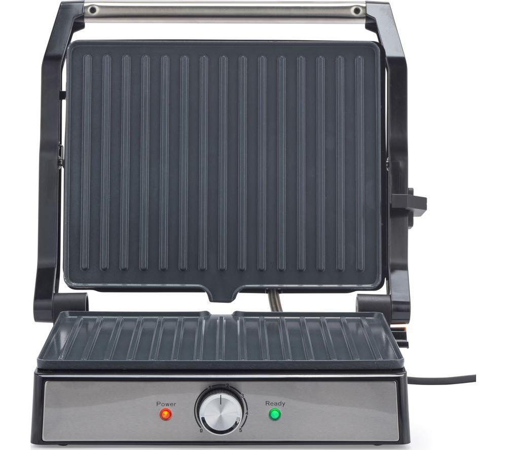 SALTER Megastone EK5857SSC Health Panini Press & Grill - Silver