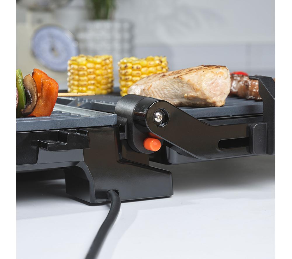 SALTER Megastone EK5857SSC Health Panini Press & Grill - Silver image number 4 of 7