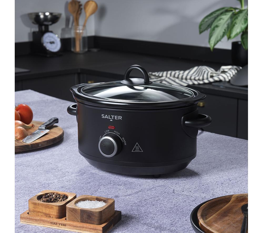 SALTER Kuro Slow Cooker - Black image number 2 of 6