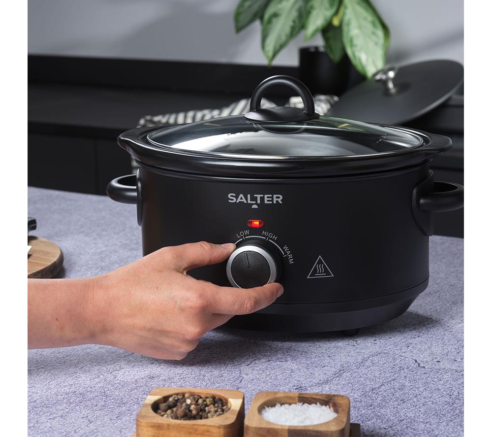 SALTER Kuro Slow Cooker - Black image number 4 of 6