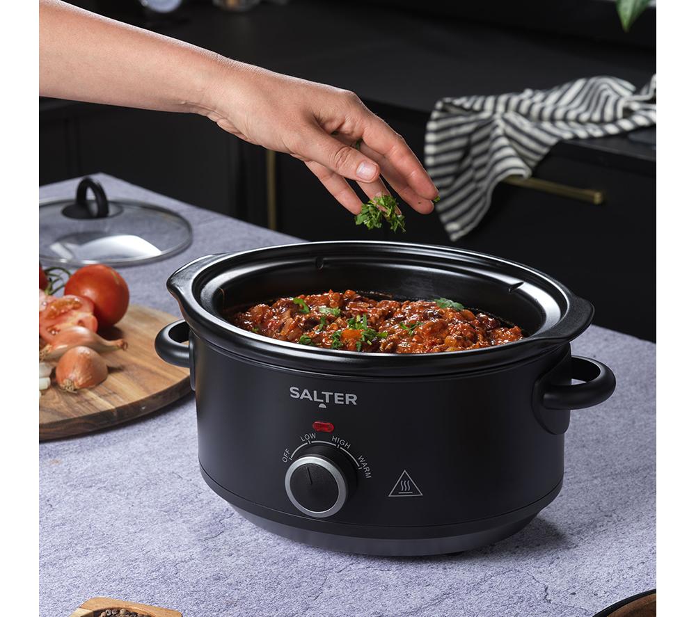 Buy SALTER Kuro Slow Cooker Black Currys