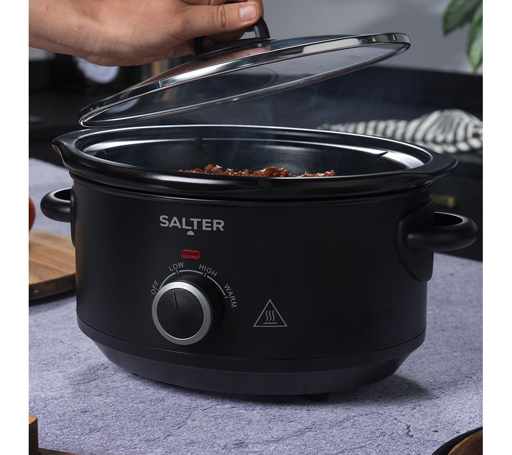 SALTER Kuro Slow Cooker - Black image number 6 of 6