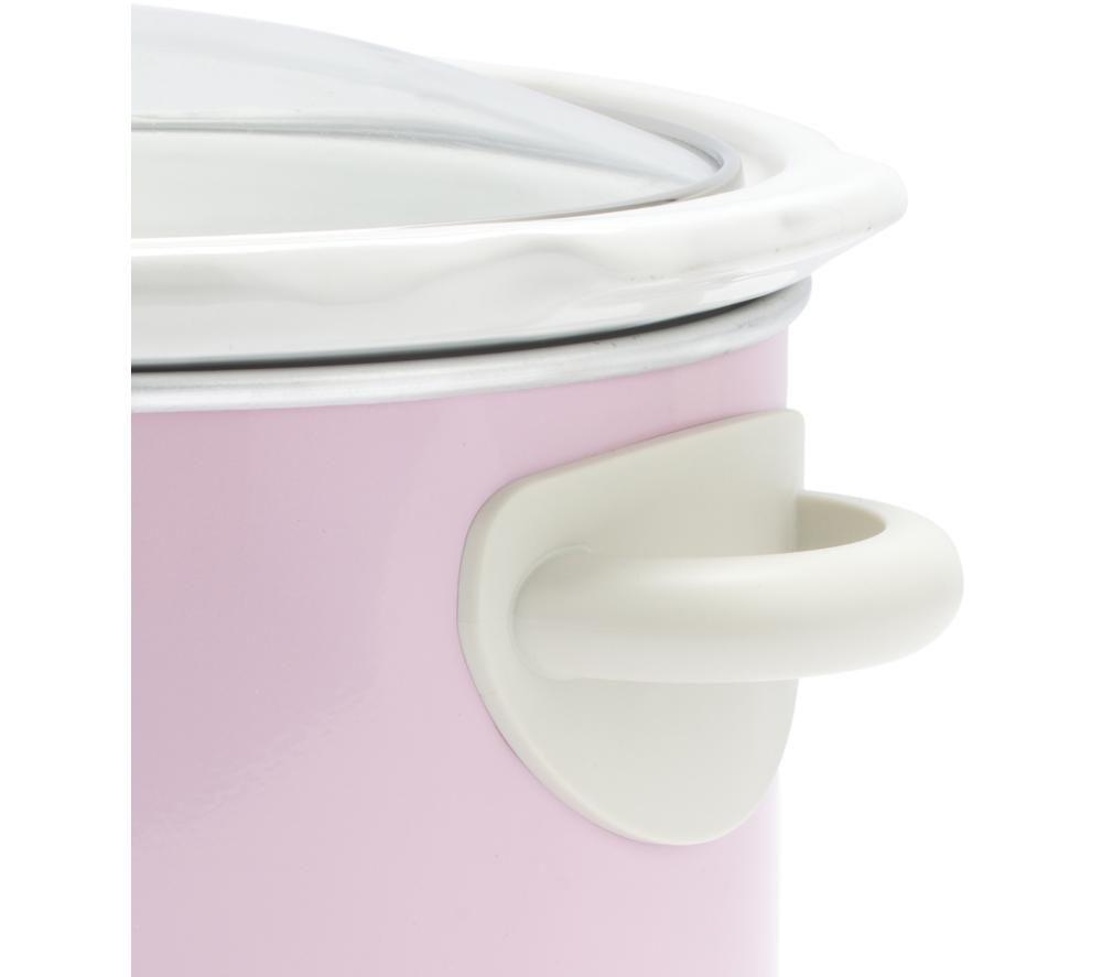 SALTER Retro EK6249PNK Slow Cooker - Pink image number 5 of 6