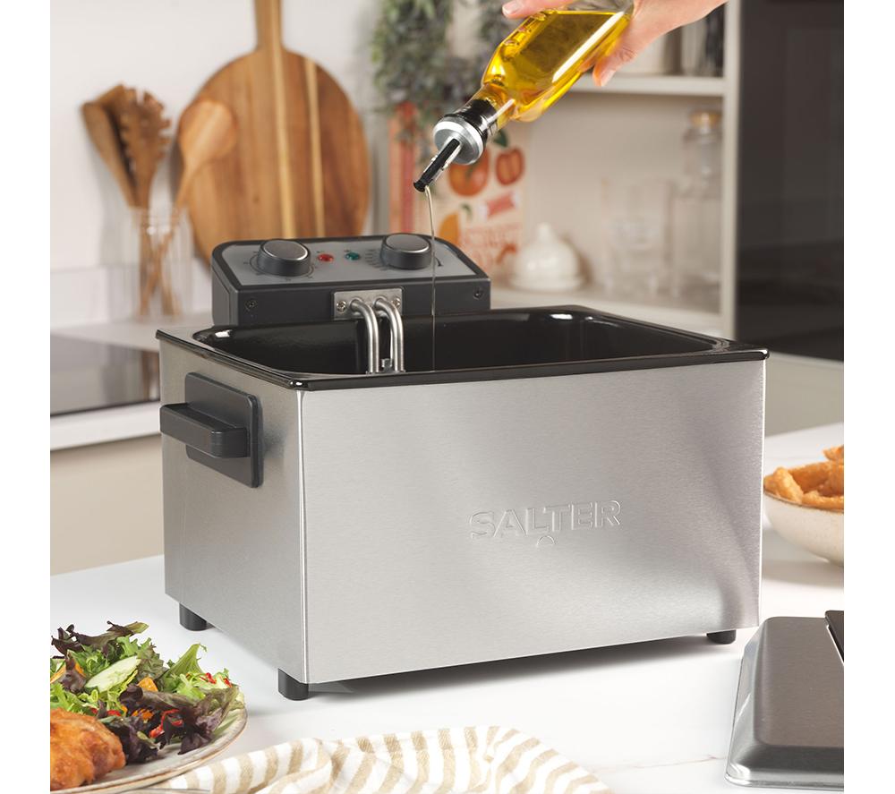 SALTER EK6266 Deep Fryer - Silver image number 6 of 7