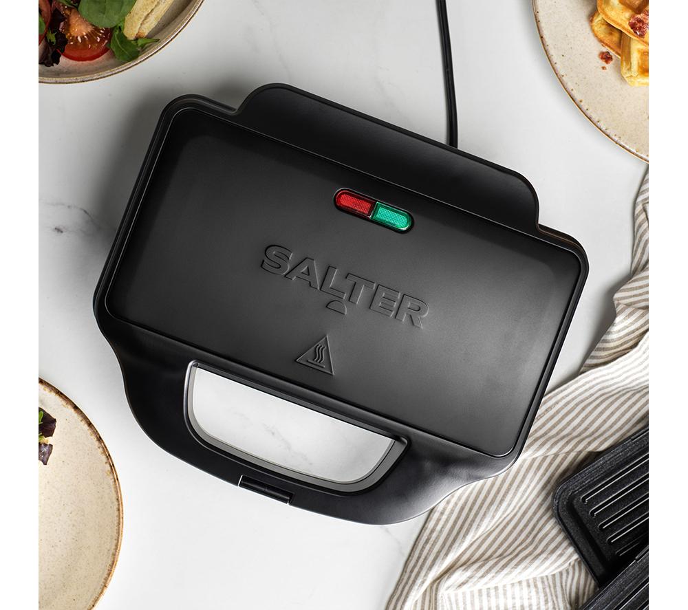 SALTER EK6341MBLK 3-in-1 Snack Maker - Black image number 7 of 7
