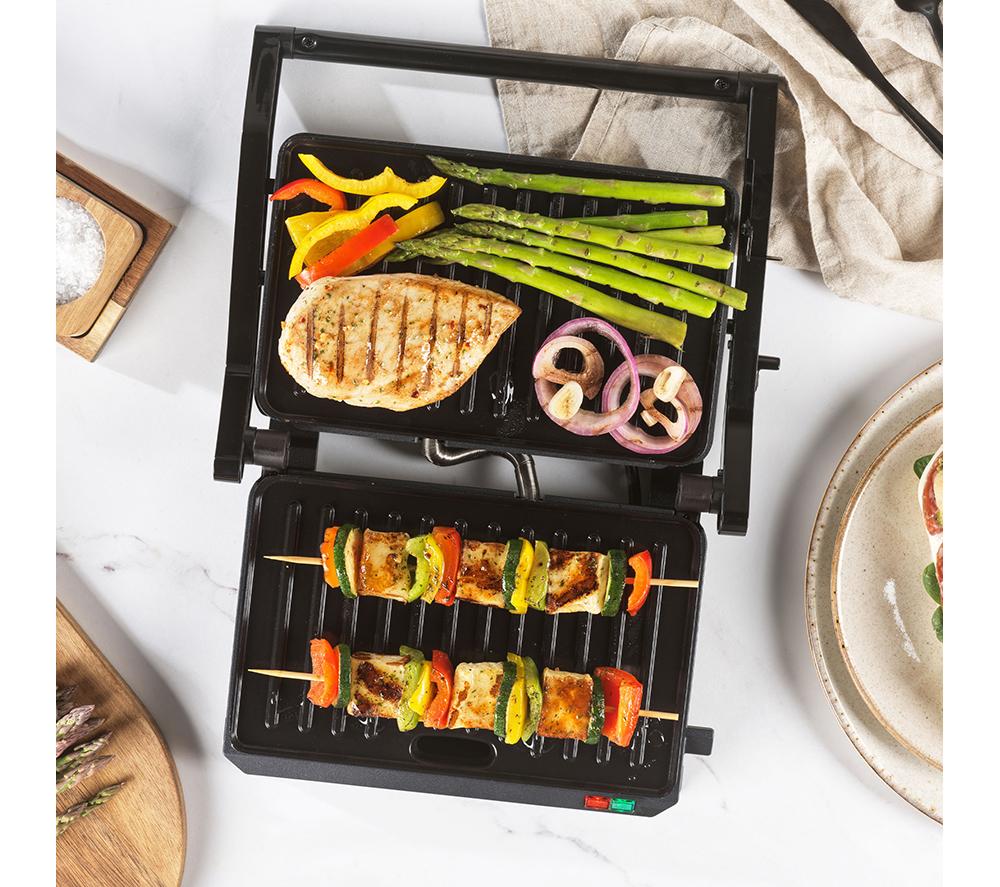 Buy SALTER EK6348MBLK Panini Press Grill Black Currys